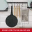 Herzberg Marble coated frying pan for 7 pancakes with spikes 26 cm