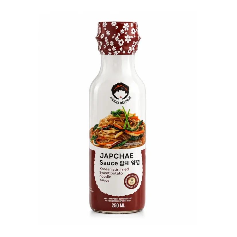 Ajumma Republic Japchae omáčka na rezance (kórejský štýl) 250 ml