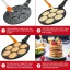 Herzberg Marble coated Pan for 7 pancakes with animals 26 cm