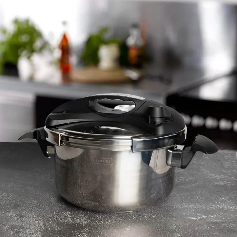 Royalty Line Schnellkochtopf mit Marmoroberfläche 24 cm – 4 l