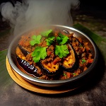 Rezept für Baighan Bharta Rezept für Baighan Bharta