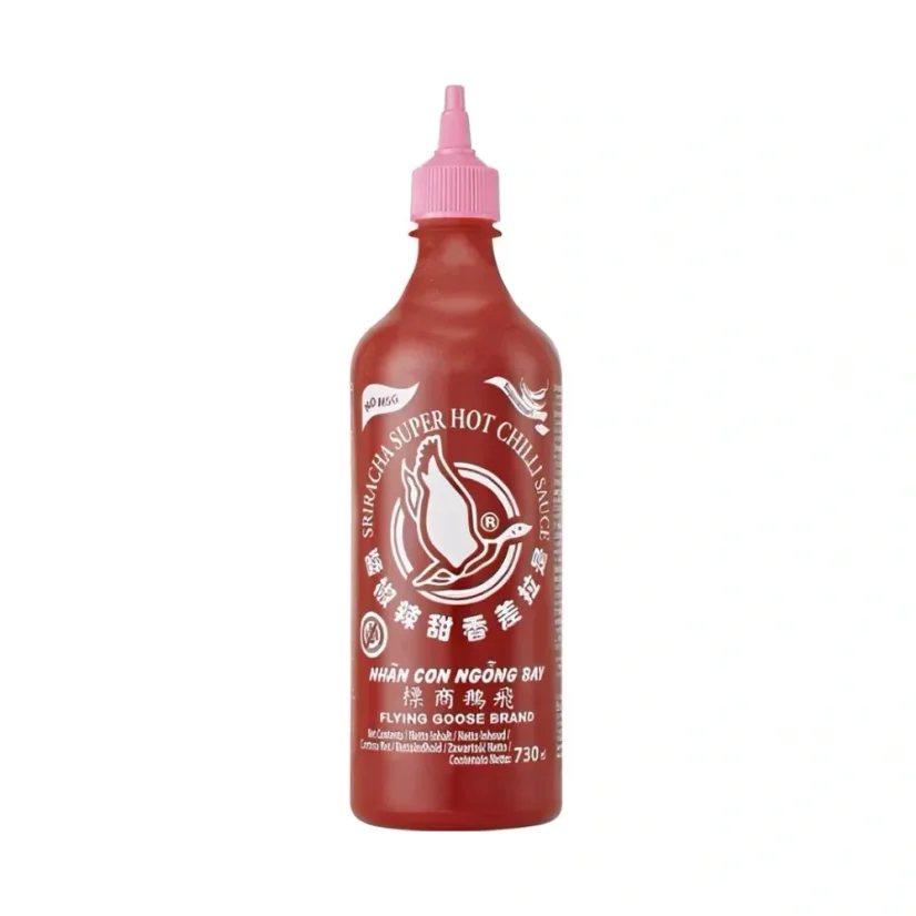 Flying Goose Sriracha Chili Sauce extra scharf ohne MSG 730 ml