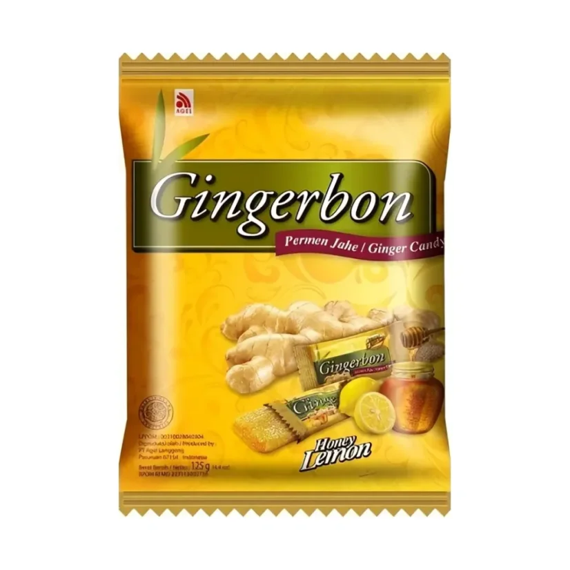 Agel-Ingwer-Bonbons mit Honig und Zitrone 125 g