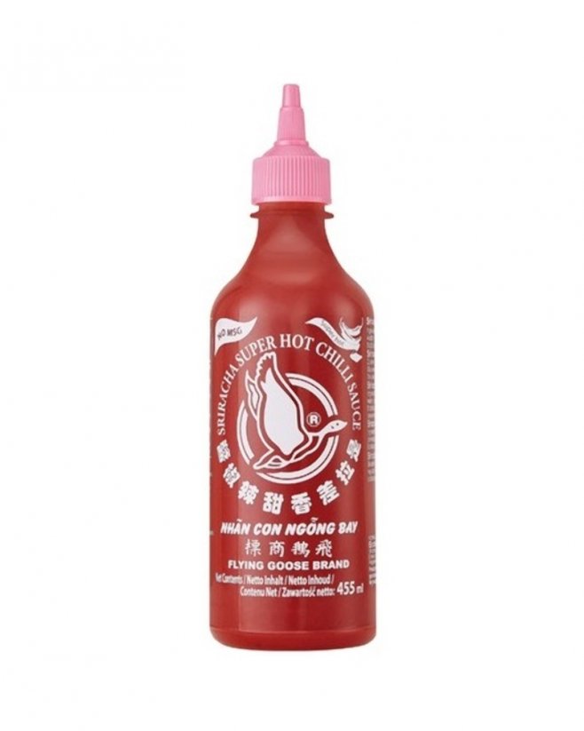 Flying Goose Sriracha Chili Sauce extra scharf ohne MSG 455 ml