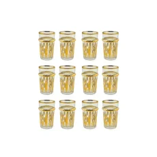 Eisenbach 12-teilige Teegläser mit Goldakzent