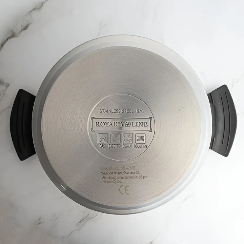Royalty Line Pressure Cooker with Marble Finish 24 cm - 8 L
