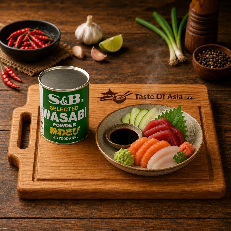 S&B Křenový prášek s Wasabi 30 g