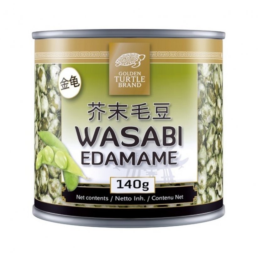 Golden Turtle Edamame und Wasabi 140 g
