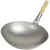 Non Food WOK steel pan with round bottom 30 cm