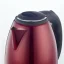 Herzberg Stainless steel kettle 1,8L 1500W - Red