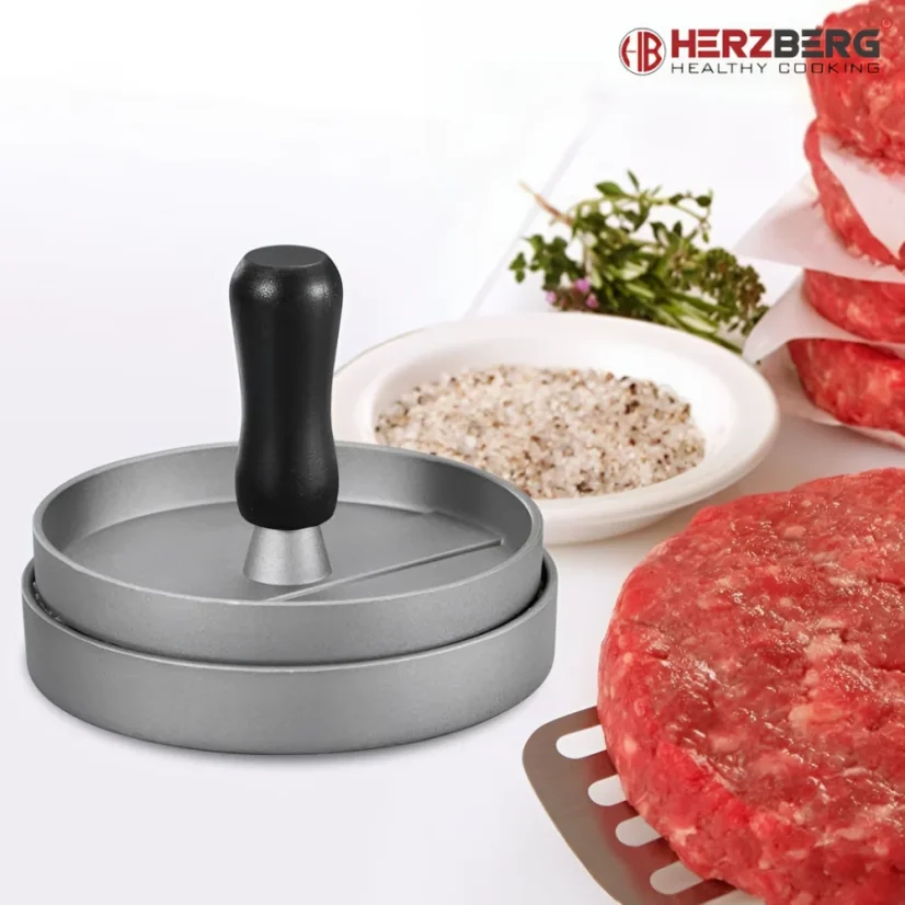 Herzberg Press for grilling hamburgers