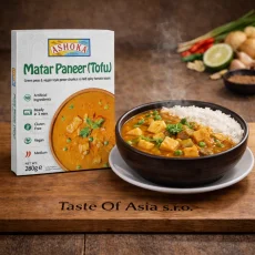 Ashoka Instantní Matar Paneer (Tofu) 280 g Ashoka Instantní Matar Paneer (Tofu) 280 g