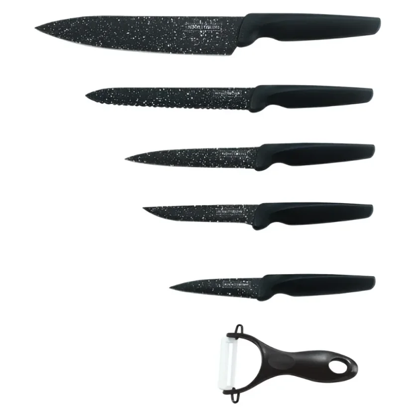 Royalty Line 6 piece set of kitchen knives