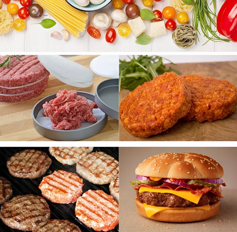 Herzberg Press for grilling hamburgers