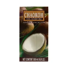 Chaokoh Kokosové mléko 18% 500 ml Chaokoh Kokosové mléko 18% 500 ml