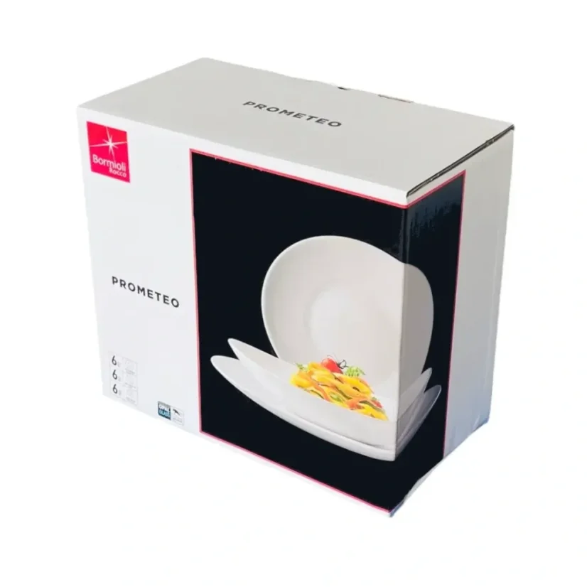 Bormioli Rocco 18 pieces Prometheo plate set