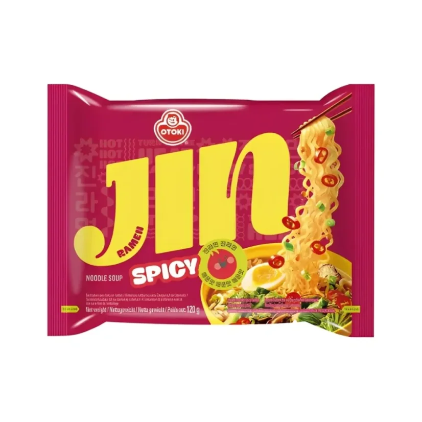 Otoki Instant Noodles Jin Ramen Spicy 120 g