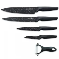 Royalty Line Set of 4 marble coated knives with ceramic scraper free of charge Royalty Line Set of 4 marble coated knives with ceramic scraper free of charge