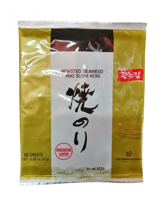 KC Seaweed Yaki sushi Nori gold 25 g