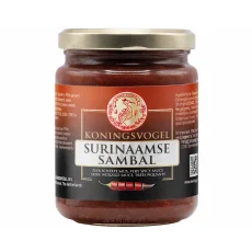 Koningsvogel Chilli pasta Surinaamse Sambal 270 g Koningsvogel Chilli pasta Surinaamse Sambal 270 g