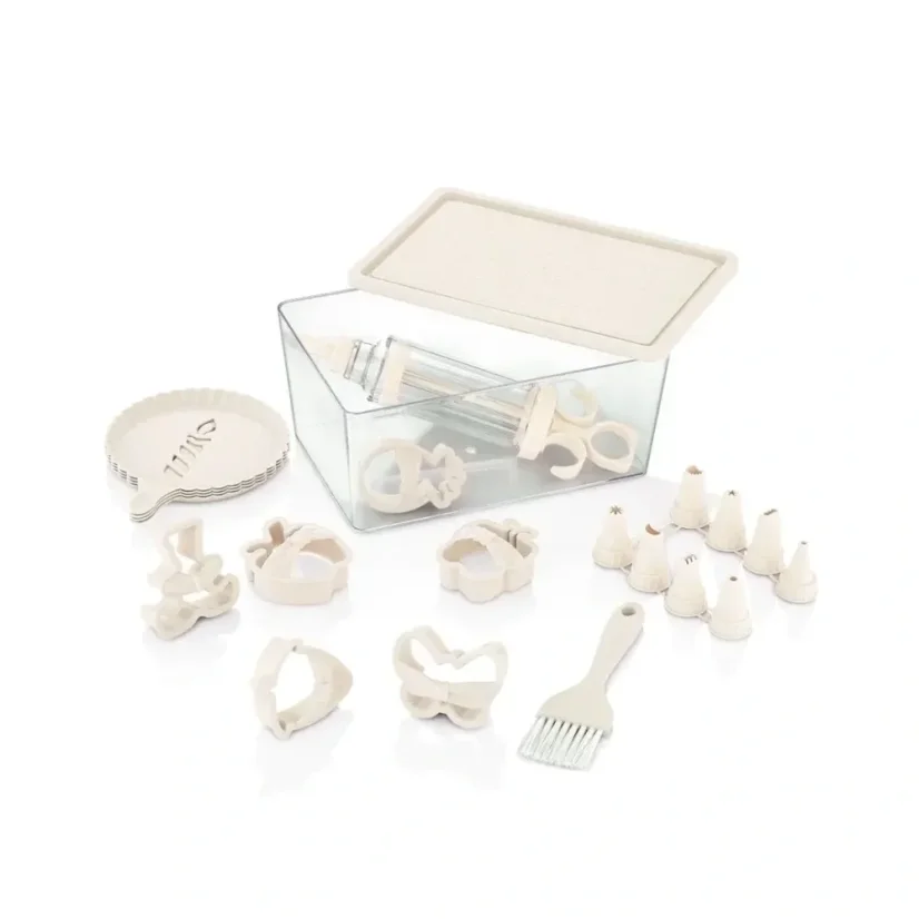 Herzberg Konditorei-Set mit stabiler Aufbewahrungsbox