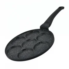 Herzberg Marmorierte Pfanne für 7 Pfannkuchen 26 cm Herzberg Marmorierte Pfanne für 7 Pfannkuchen 26 cm