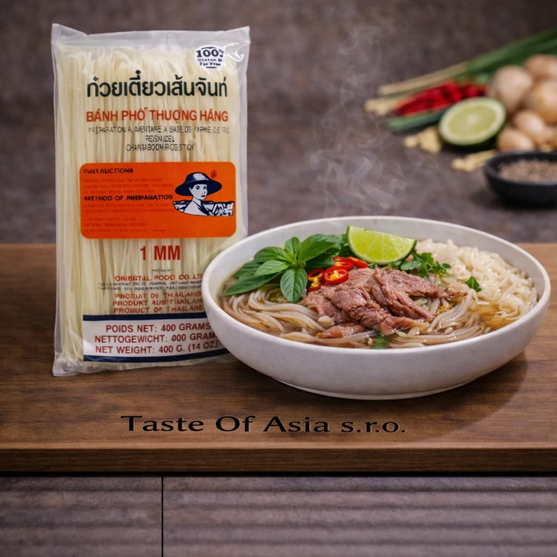 Farmer Brand Rýžové nudle 1 mm široké 400 g