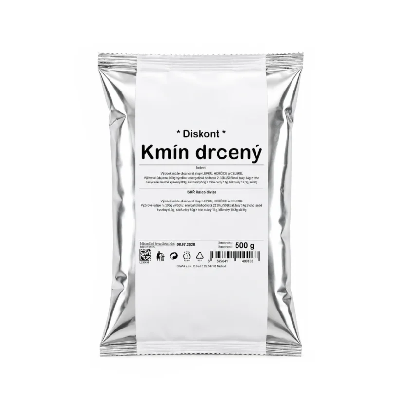 Drana Kmín Drcený Diskont 500 g