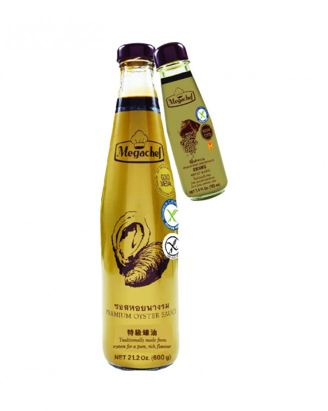 Megachef Oyster and Soy Premio Sauce Gluten Free 600 g +100 ml