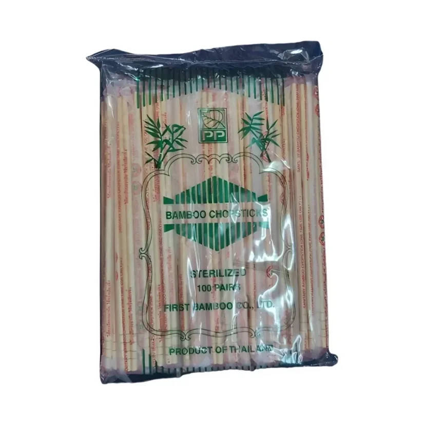 Bamboo chopsticks natural 22.5 cm 100 pcs