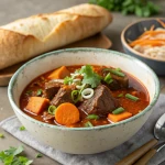 Bò Kho Rezept: Vietnamesischer Rinderschmortopf mit Zitronengras, Sternanis & Kokos