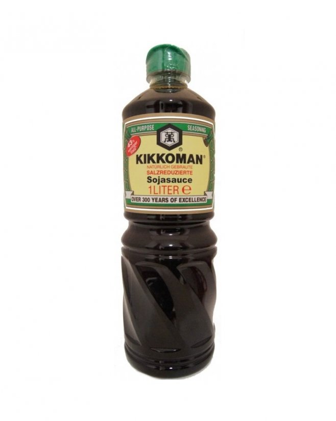 Kikkoman Soy sauce with less salt 1 l