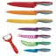 Royalty Line Set of 7 multi-coloured knives