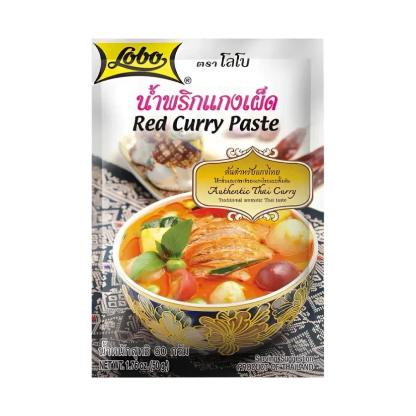 Lobo Červená kari pasta 50 g Lobo Červená kari pasta 50 g