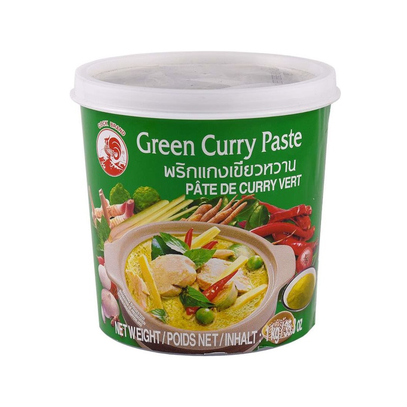 Grüne Curry Paste Cock brand 1 kg