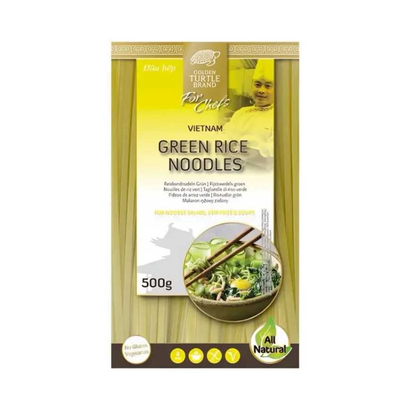 Golden Turtle Chef Rice noodles green 3 mm 500 g