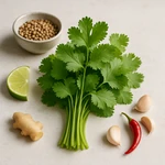 Koriander v ázijskej kuchyni: ako chutí, na čo sa hodí a ako ho používať (listy