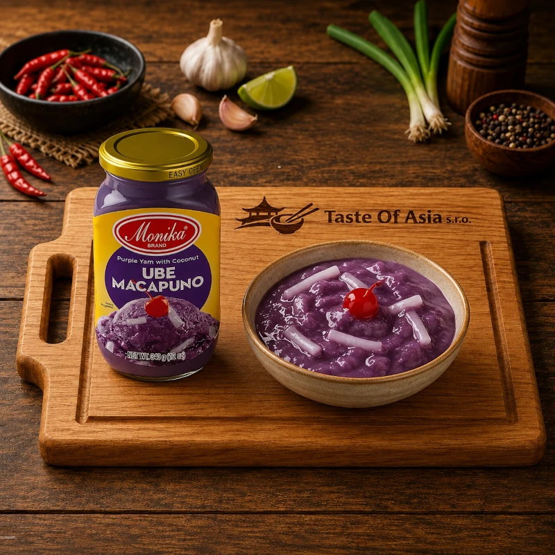 Monika Ube Macapuno džem s kokosom 340 g