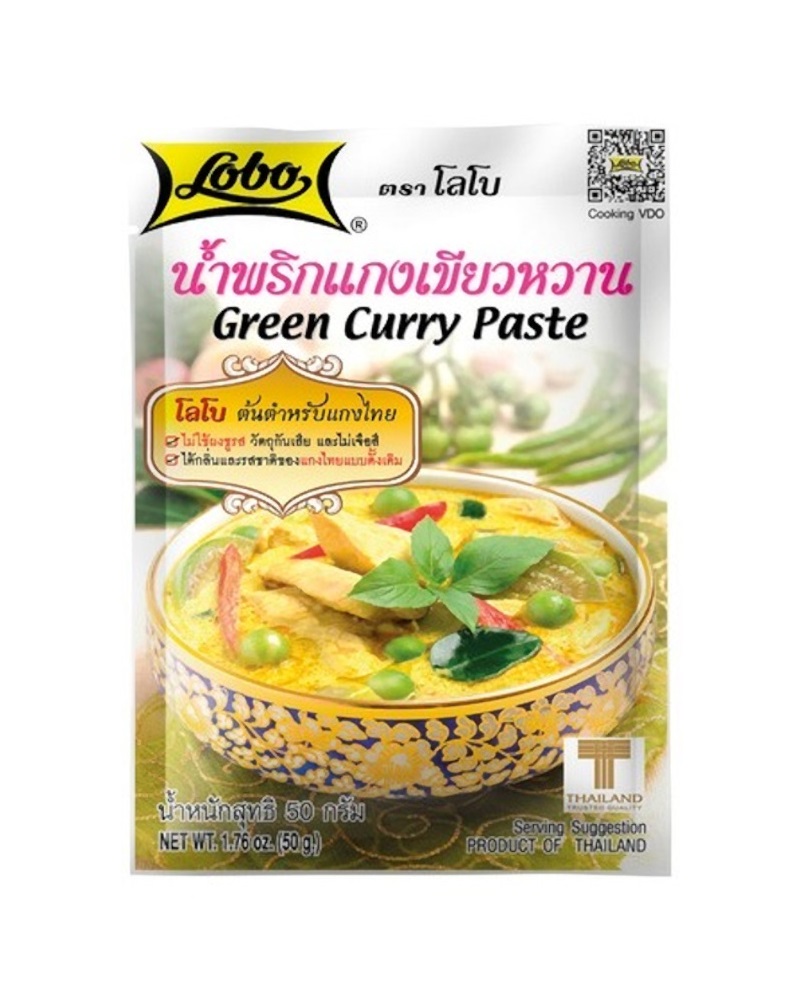 Lobo Green curry paste 50 g :: Asian food online