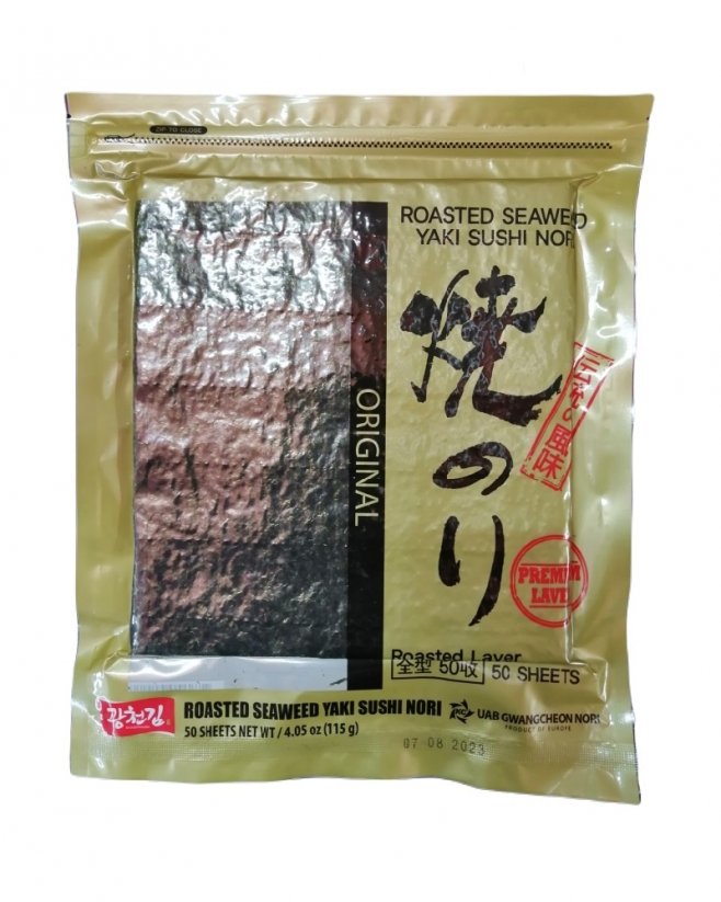 KC Seaweed Yaki sushi Nori silver 115 g