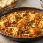 Recept na Matar Paneer
