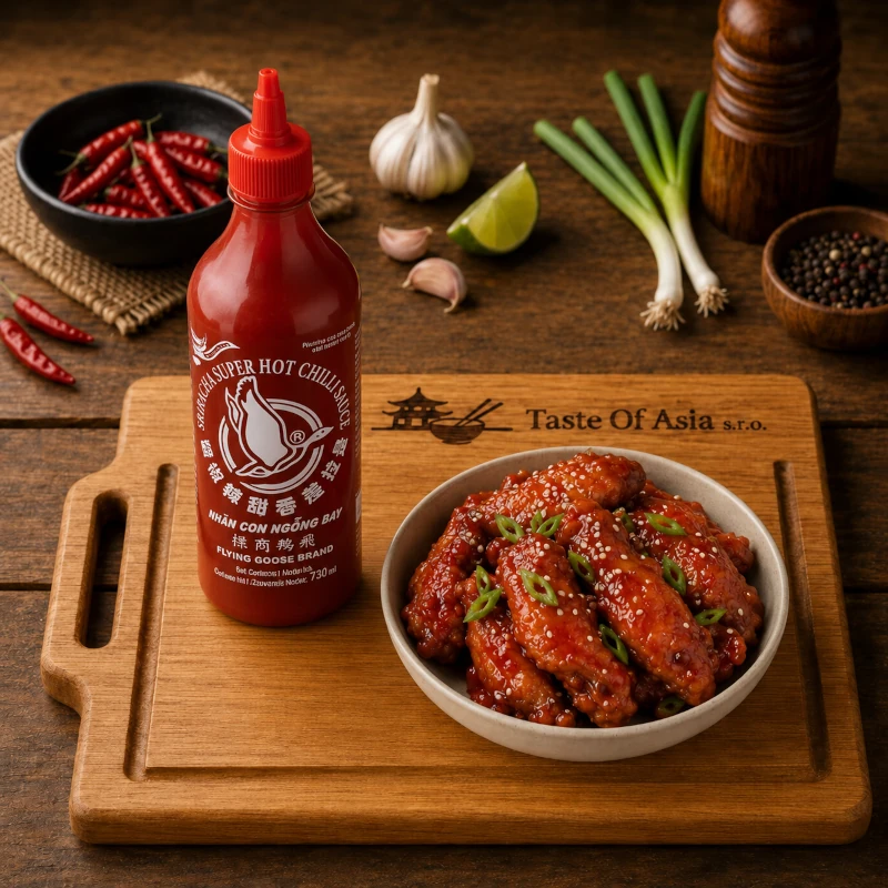 Flying Goose Chilli Sriracha sauce extra hot 730 ml