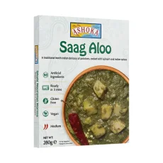 Ashoka Instant Saag Aloo 280 g Ashoka Instant Saag Aloo 280 g