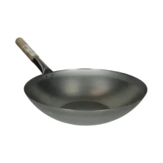 Non Food Oceľová panvica WOK s plochým dnom 35 cm