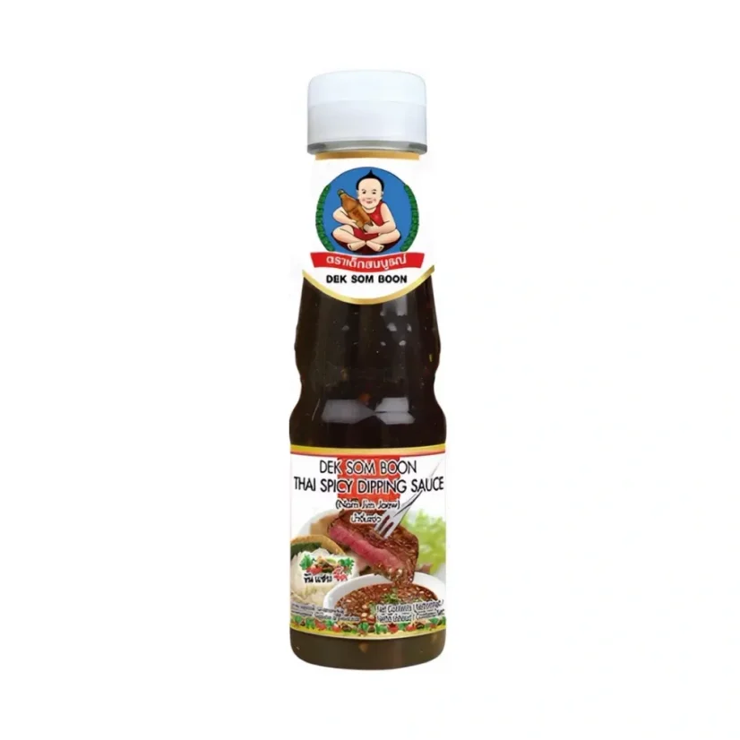 Dek Som Boon Ostrá Dip omáčka Thajský styl 135 ml Dek Som Boon Ostrá Dip omáčka Thajský styl 135 ml
