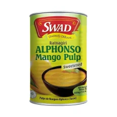 Swad Mango puree Alphonso sweetened 450 g