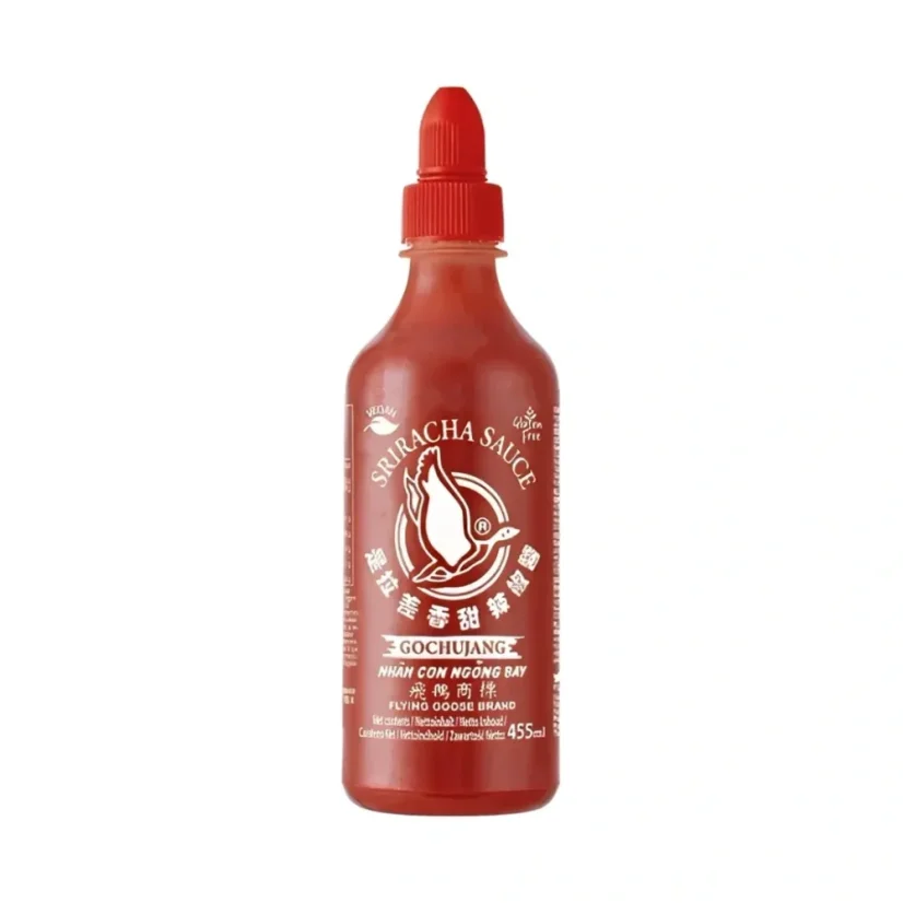 Flying Goose Chilli omáčka Sriracha Gochujang 455 ml Flying Goose Chilli omáčka Sriracha Gochujang 455 ml