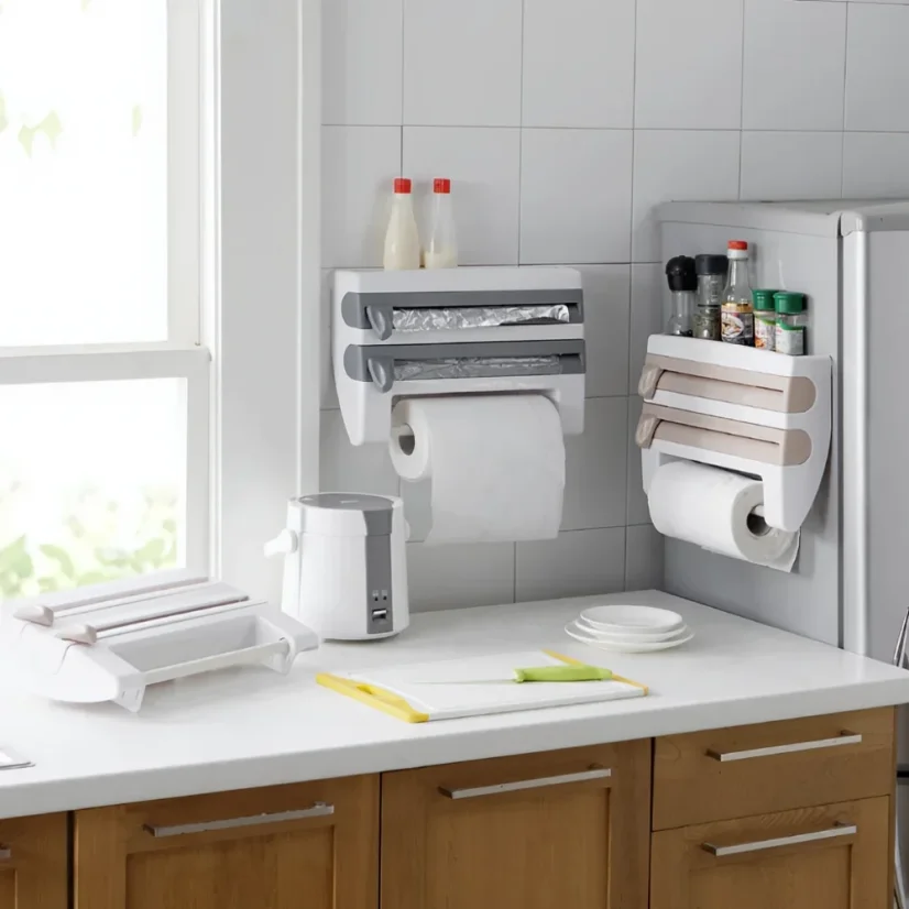 Herzberg Wandmontierter Papierhandtuch- und Folienspender