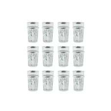 Eisenbach 12 Stück Teegläser mit silbernem Akzent
