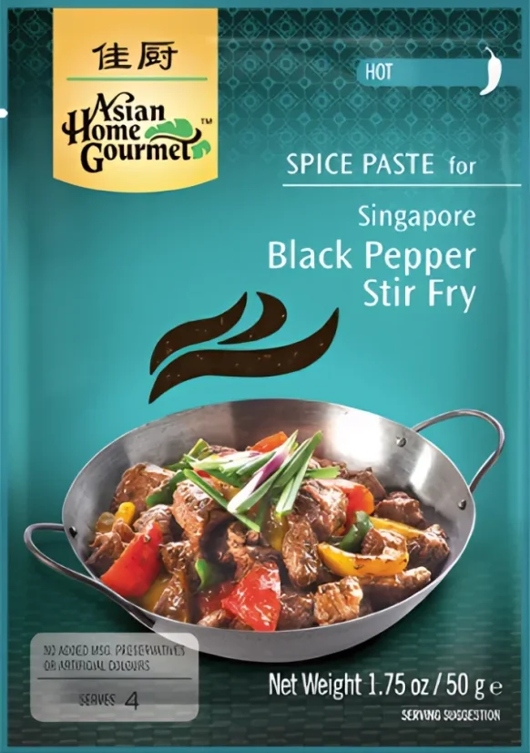 AHG Paste Black Pepper Stir-Fry 50 g